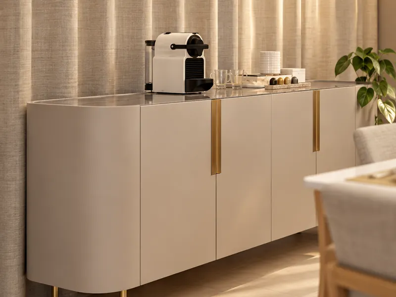 Sala de estar e jantar